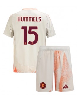 AS Roma Mats Hummels #15 Dječji Gostujuci Dres kompleti 2024-25 Kratak Rukavima (+ kratke hlače)